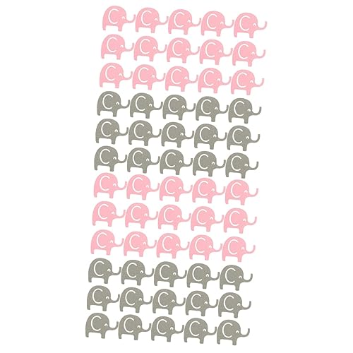 PRETYZOOM 200 Stk Tischdekoration Aus Papier Tischkonfetti Mit Elefanten Elefantenkonfetti Für Geburtstagsfeier Geschlecht Enthüllen Dekorationen Baby Esstisch Dekorationspapier von PRETYZOOM