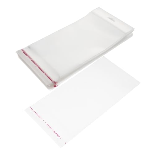 PRETYZOOM 200 Stück Selbstklebende Tasche Aufbewahrungstasche Für Schmuck Kleinunternehmen Verpackung Kleidung Mehrzweck-aufbewahrungstaschen Kleine Tüten Zum Verpacken Sport Transparent PRETYZOOM 200 Stück Selbstklebende Tasche Aufbewahrungstasche Für Schmuck Kleinunternehmen Verpackung Kleidung Mehrzweck-aufbewahrungstaschen Kleine Tüten Zum Verpacken Sport Transparent von PRETYZOOM