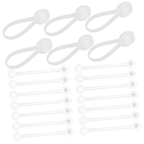 PRETYZOOM 2000Stücke Transparente Hängeetikettenhalter Für Einzelhandelsetiketten Praktische Halterungen Für Preisschilder Etiketten Supermärkten Geschäften von PRETYZOOM