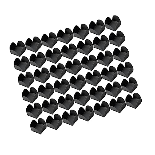 PRETYZOOM 200St Tablett aus Schokoladenpapier Muffin-Pappbecher Cupcake-Boxen Bonbonschokolade Kuchenpapierhalter goldhochzeit hochzeitsdeco Schokoladenverpackungen Pralinenbecher Black PRETYZOOM 200St Tablett aus Schokoladenpapier Muffin-Pappbecher Cupcake-Boxen Bonbonschokolade Kuchenpapierhalter goldhochzeit hochzeitsdeco Schokoladenverpackungen Pralinenbecher Black von PRETYZOOM
