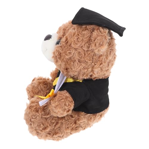 PRETYZOOM 2025 Abschlussbärenpuppe Doktorhut-Souvenirs Weihnachtsbär-Souvenirs Kuscheltier Abschluss Kuscheltier Abschluss Bär Abschlussfeier-Souvenir PP Baumwolle Yellow PRETYZOOM 2025 Abschlussbärenpuppe Doktorhut-Souvenirs Weihnachtsbär-Souvenirs Kuscheltier Abschluss Kuscheltier Abschluss Bär Abschlussfeier-Souvenir PP Baumwolle Yellow von PRETYZOOM