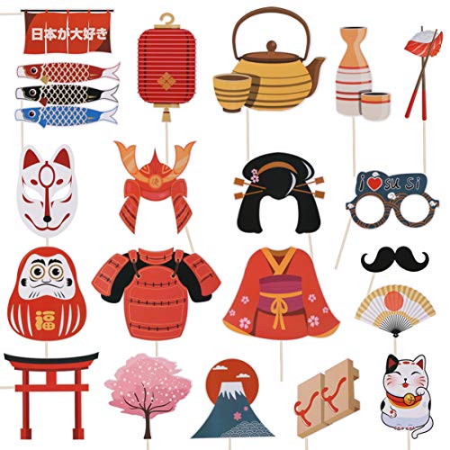PRETYZOOM 20Pcs Japanische Tee-Party Fotoautomat Requisiten Japanische Küche Sushi Restaurant Dekoration Japanische Bankett Tanzparty Foto Requisiten deko sushi japan deko party japanische dekoration PRETYZOOM 20Pcs Japanische Tee-Party Fotoautomat Requisiten Japanische Küche Sushi Restaurant Dekoration Japanische Bankett Tanzparty Foto Requisiten deko sushi japan deko party japanische dekoration von PRETYZOOM