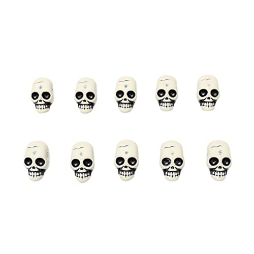PRETYZOOM 20St Schädel Sensenmann menschlich Skelett Schädelverzierung Halloween-Zweige Cool Halloween Halloween schädel Mini-Schädel- DIY - Harz Light Grey PRETYZOOM 20St Schädel Sensenmann menschlich Skelett Schädelverzierung Halloween-Zweige Cool Halloween Halloween schädel Mini-Schädel- DIY - Harz Light Grey von PRETYZOOM