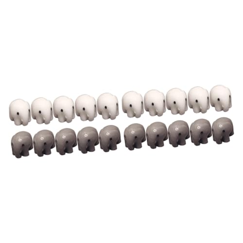 PRETYZOOM 20stücke Resin Mini Elefant Figuren Für Home Office Dekoration Stabil Und Stilvoll Für Elefantenliebhaber Und Sammler PRETYZOOM 20stücke Resin Mini Elefant Figuren Für Home Office Dekoration Stabil Und Stilvoll Für Elefantenliebhaber Und Sammler von PRETYZOOM