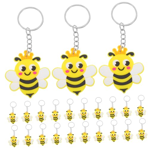 PRETYZOOM 24 Stück Biene Schlüsselanhänger Schlüsselbund Zubehör Für Die Babyparty Schlüsselanhänger Für Mini-bienen-schlüsselanhänger Bienen Dekorationen Bienenanhänger PRETYZOOM 24 Stück Biene Schlüsselanhänger Schlüsselbund Zubehör Für Die Babyparty Schlüsselanhänger Für Mini-bienen-schlüsselanhänger Bienen Dekorationen Bienenanhänger von PRETYZOOM