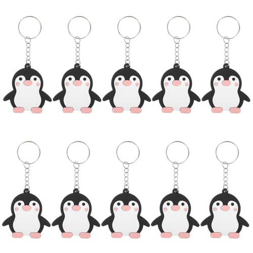 PRETYZOOM 24 Süße Pinguin-Schlüsselanhänger Partygeschenke Tiermotiv-Dekorationen Taschenanhänger Für Rucksäcke Schlüssel Und Pinguin-Liebhaber PRETYZOOM 24 Süße Pinguin-Schlüsselanhänger Partygeschenke Tiermotiv-Dekorationen Taschenanhänger Für Rucksäcke Schlüssel Und Pinguin-Liebhaber von PRETYZOOM