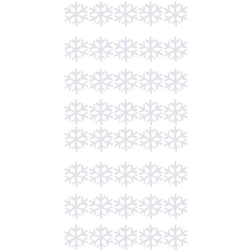 PRETYZOOM Tischdekoration 2400 Stk Feiertags-schneeflocken-konfetti Schneeflocken-ornamente Weihnachtsdeko Weihnachtskonfetti Konfetti Streuen Weihnachtsfeier Konfetti Weiß Tisch Weihnachten von PRETYZOOM