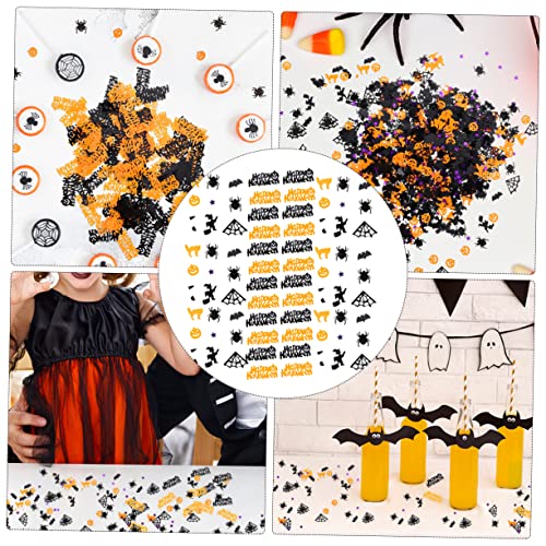 PRETYZOOM 2Packungen Halloween Konfetti Kürbis Fledermaus Und Tischdekor Für Partys Festlichkeiten Und Kreative Bastelprojekte von PRETYZOOM