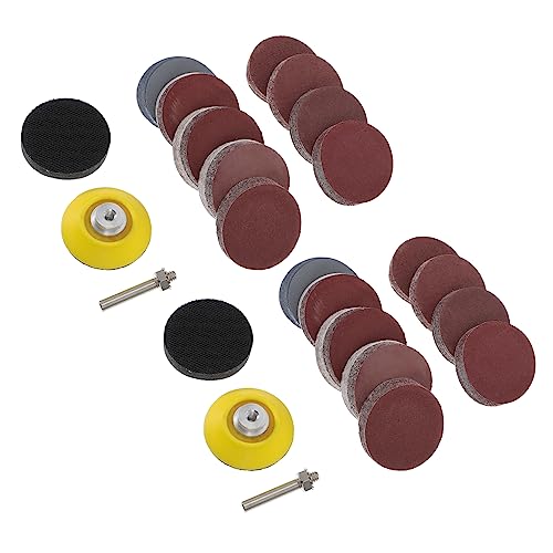 PRETYZOOM 2Sätze Schleifpolster Mit Schleifpapier Verbindungselementen Für Bohrwerkzeuge Enthält Schleifpapiere Körnung Pufferpolster PRETYZOOM 2Sätze Schleifpolster Mit Schleifpapier Verbindungselementen Für Bohrwerkzeuge Enthält Schleifpapiere Körnung Pufferpolster von PRETYZOOM