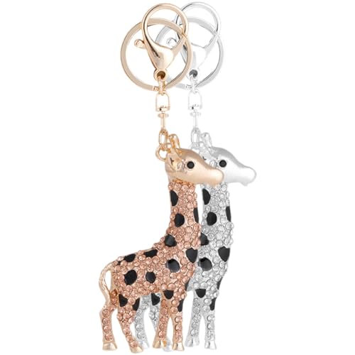 PRETYZOOM Giraffe Schlüsselanhänger Dekorativer Basteln Für Erwachsene Giraffe Hängendes von PRETYZOOM