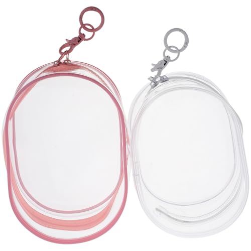 PRETYZOOM 2 Stück Puppen-aufbewahrungsbox Mit Schlüsselanhänger-vitrine Für Minifiguren Sammleretui Für Blind Bag Organizer von PRETYZOOM