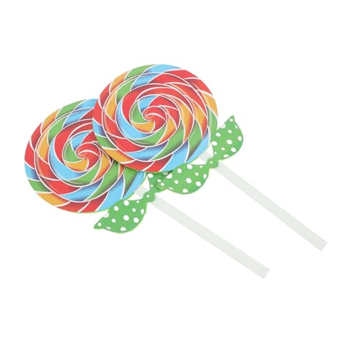 PRETYZOOM 2st Regenbogen-Wirbel-lutscher Großer Lutscher Lutscher-süßigkeiten-Requisiten Fake Lollipop Party-süßigkeiten-Requisite Süßigkeiten-Ornamente Kind Hölzern Zubehör Foto PRETYZOOM 2st Regenbogen-Wirbel-lutscher Großer Lutscher Lutscher-süßigkeiten-Requisiten Fake Lollipop Party-süßigkeiten-Requisite Süßigkeiten-Ornamente Kind Hölzern Zubehör Foto von PRETYZOOM