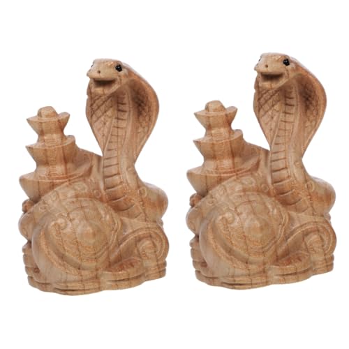 PRETYZOOM 2st Schlangen-Ornamente Aus Pfirsichholz Jahr des Schlangengeschenks Chinesische Tierkreisfigur Schlangen-tischdekoration Chinesische Tierkreiszeichen Mahagoni- Khaki PRETYZOOM 2st Schlangen-Ornamente Aus Pfirsichholz Jahr des Schlangengeschenks Chinesische Tierkreisfigur Schlangen-tischdekoration Chinesische Tierkreiszeichen Mahagoni- Khaki von PRETYZOOM