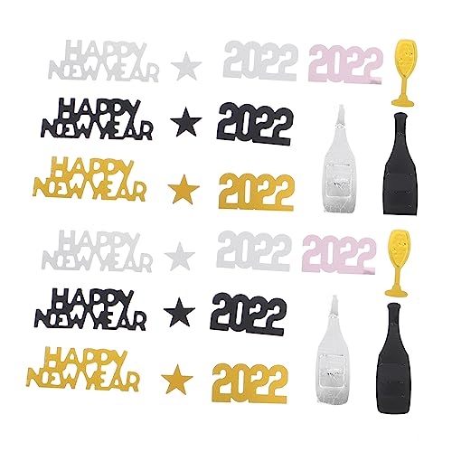 PRETYZOOM Glänzendes Plastik-konfetti Party-zubehör Neujahrs-feier-dekorationen Party-sules PRETYZOOM Glänzendes Plastik-konfetti Party-zubehör Neujahrs-feier-dekorationen Party-sules von PRETYZOOM