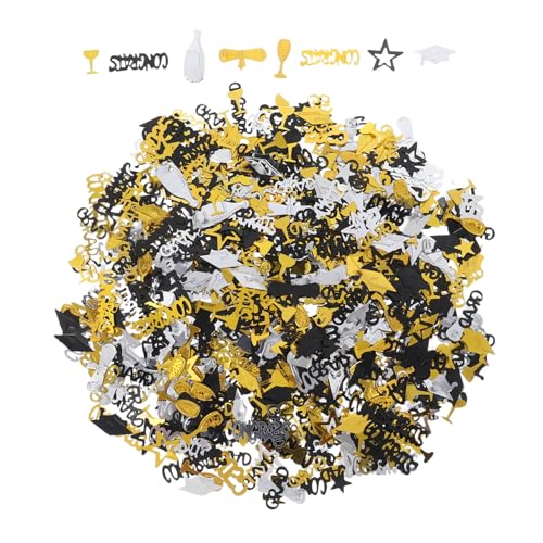 PRETYZOOM 3 Packungen Abschlusskonfetti Fußball-Tischdekoration Papier, Papier, Blaugold- Abschlussdekoration Konfetti für Abschlussfeiern Konfetti für den Abschlussball Tisch-Konfetti PRETYZOOM 3 Packungen Abschlusskonfetti Fußball-Tischdekoration Papier, Papier, Blaugold- Abschlussdekoration Konfetti für Abschlussfeiern Konfetti für den Abschlussball Tisch-Konfetti von PRETYZOOM