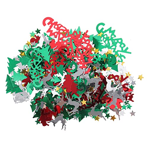 PRETYZOOM Weihnachtsdekorationspaket Weihnachtskonfetti Schneeflocke Kunststoff Tischdekoration Für Raumdekoration Partydekorationen PRETYZOOM Weihnachtsdekorationspaket Weihnachtskonfetti Schneeflocke Kunststoff Tischdekoration Für Raumdekoration Partydekorationen von PRETYZOOM