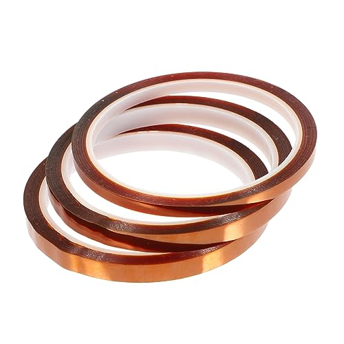 PRETYZOOM 3 Rollen Wärmedämmband Hochtemperaturband Klebeband Elektroisolierband Hochtemperaturband Wärmeband Thermoband Wärmebeständiges Thermoband Reparaturband von PRETYZOOM