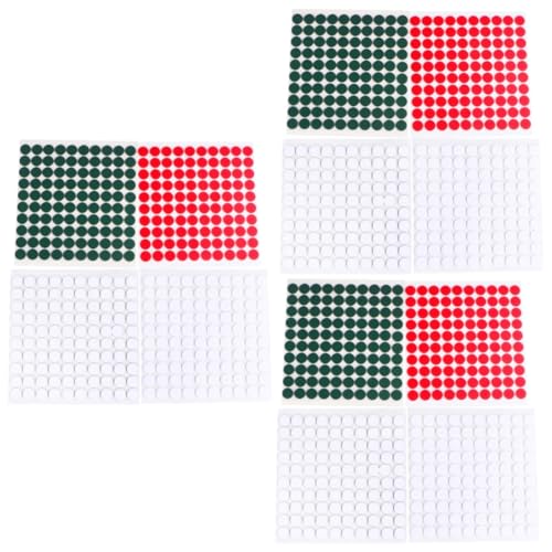 PRETYZOOM 3 Sätze Aufkleber Für Kerzenkerne Büromaterial Office Supplies Dekoringe Wiederstandsband Kasetten Klebeband Doppelt Doppelseitiger Kleber Aufkleber Für Kerzenhalter 8 Blätter * 3 von PRETYZOOM
