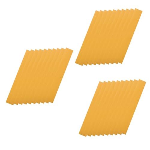 PRETYZOOM 3 Sätze Doppelseitiges Klebeband Beidseitig Handwerk Einseitig Werkzeug Starkes Doppelseitiges Band Doppelklebeband Für Die Holzbearbeitung Pvc Yellow 10 Stück * 3 von PRETYZOOM