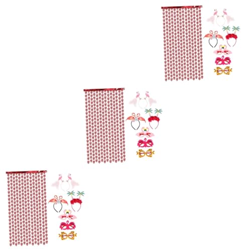 PRETYZOOM 3 Sätze Hawaiianische Partybrille Gartenflamingo Zubehör Für Die Sommerparty Tropische Party-sonnenbrille Requisiten Für Luau-fotoautomaten Luau-party-sonnenbrille Glitzertuch Rot PRETYZOOM 3 Sätze Hawaiianische Partybrille Gartenflamingo Zubehör Für Die Sommerparty Tropische Party-sonnenbrille Requisiten Für Luau-fotoautomaten Luau-party-sonnenbrille Glitzertuch Rot von PRETYZOOM