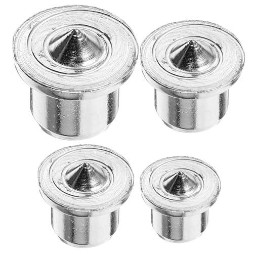 PRETYZOOM 3 Sätze Rundholz Stift Locator Holzbearbeitung Handwerk Stahlwerkzeuge Dübelmittenübertragungsstopfen Positionierung Werkzeug Zum Ausrichten Von Dübeln Rostfreier Stahl Silver von PRETYZOOM
