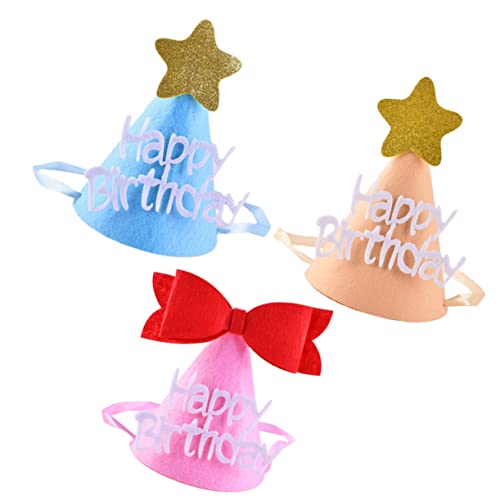 PRETYZOOM 3-teiliges Hutset Für Den Kindergeburtstag Partyhüte Für Kinder Lustige Und Bezaubernde Party-kopfbedeckungen Dekorationen PRETYZOOM 3-teiliges Hutset Für Den Kindergeburtstag Partyhüte Für Kinder Lustige Und Bezaubernde Party-kopfbedeckungen Dekorationen von PRETYZOOM