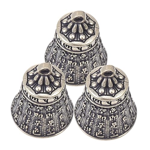 PRETYZOOM 3 Stück Antike Kupfer Glocken Anhänger DIY Dekoration Langlebige Lection Bell Aufhängen Kreative Vintage Pendants für Basteln und Wohndeko PRETYZOOM 3 Stück Antike Kupfer Glocken Anhänger DIY Dekoration Langlebige Lection Bell Aufhängen Kreative Vintage Pendants für Basteln und Wohndeko von PRETYZOOM