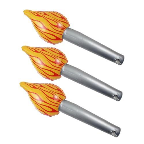 PRETYZOOM 3 Stück Aufblasbarer Flammenballon Partyspiel -requisiten Flammendekorationen Falsches Lagerfeuer Sportwettkampfparty Feuerwehrgeburtstagsfeier Dekorationen Pvc Schokolade PRETYZOOM 3 Stück Aufblasbarer Flammenballon Partyspiel -requisiten Flammendekorationen Falsches Lagerfeuer Sportwettkampfparty Feuerwehrgeburtstagsfeier Dekorationen Pvc Schokolade von PRETYZOOM