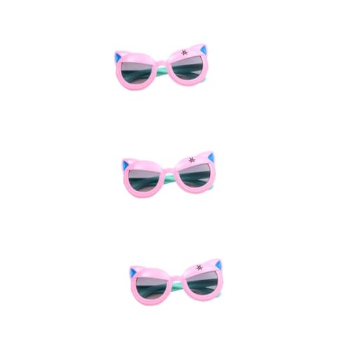 PRETYZOOM 3 Stück Cartoon Katzenohren Sonnenbrille für Lustige Cosplay Brille Zufallsfarbe Party Dekoration Leicht und Bequem Einzigartiges Design für Auftritte Zufällige PRETYZOOM 3 Stück Cartoon Katzenohren Sonnenbrille für Lustige Cosplay Brille Zufallsfarbe Party Dekoration Leicht und Bequem Einzigartiges Design für Auftritte Zufällige von PRETYZOOM
