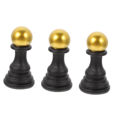 PRETYZOOM 3 Stück Schachfigur aus Resin Dekorative Schachskulptur für Zuhause und Büro Stilvolles Schachdekor für Schrank und Schreibtisch Einzigartiges zur Einweihung PRETYZOOM 3 Stück Schachfigur aus Resin Dekorative Schachskulptur für Zuhause und Büro Stilvolles Schachdekor für Schrank und Schreibtisch Einzigartiges zur Einweihung von PRETYZOOM
