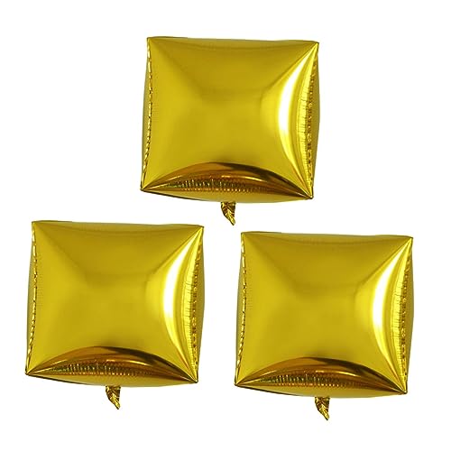 PRETYZOOM 3 Stück Teiliges Aluminiumfolie Luftballons Gold Folienballons Partydeko für Geburtstag Hochzeit Festival Tischdekoration PRETYZOOM 3 Stück Teiliges Aluminiumfolie Luftballons Gold Folienballons Partydeko für Geburtstag Hochzeit Festival Tischdekoration von PRETYZOOM