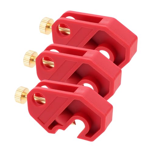 PRETYZOOM 3 Stück Teiliges Industrieller Sicherungsbügel aus Verstärktem Nylon Langlebige Sicherheitsschlösser für Leistungsschalter Zubehör für Schutz und Wartung PRETYZOOM 3 Stück Teiliges Industrieller Sicherungsbügel aus Verstärktem Nylon Langlebige Sicherheitsschlösser für Leistungsschalter Zubehör für Schutz und Wartung von PRETYZOOM