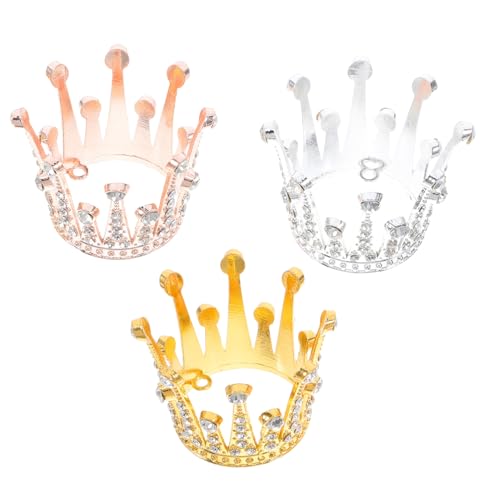 PRETYZOOM 3 Stücke Crown Kuchen Topper Mini Legierung Strass Elegante Kuchen Dekorationen Für Geburtstag Hochzeit Jahrestag Kreative Blume PRETYZOOM 3 Stücke Crown Kuchen Topper Mini Legierung Strass Elegante Kuchen Dekorationen Für Geburtstag Hochzeit Jahrestag Kreative Blume von PRETYZOOM