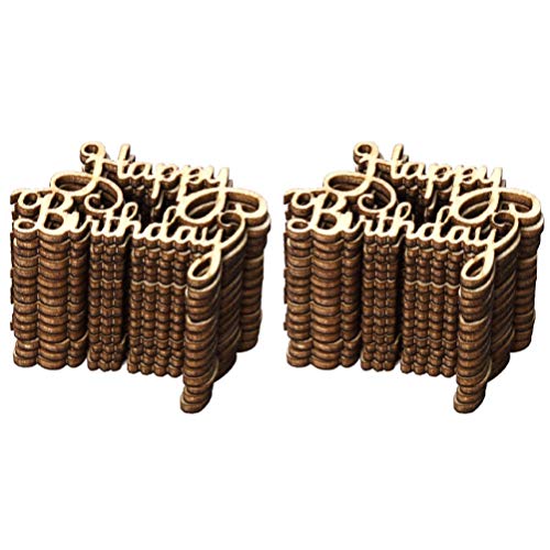 PRETYZOOM 30Pcs Glücklich Geburtstag Holz Ausschnitt Worten Holz Konfetti Holz Scheiben für Geburtstag Party Tisch Dekorationen PRETYZOOM 30Pcs Glücklich Geburtstag Holz Ausschnitt Worten Holz Konfetti Holz Scheiben für Geburtstag Party Tisch Dekorationen von PRETYZOOM