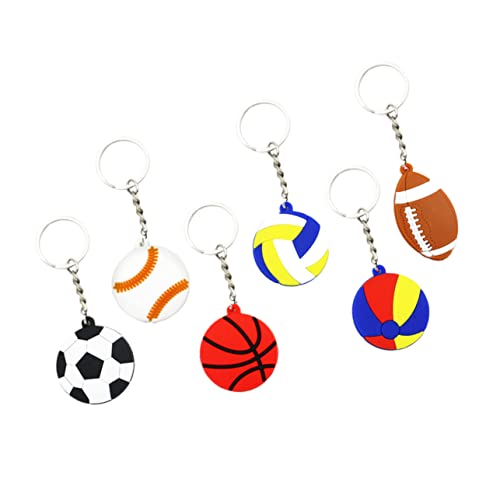 PRETYZOOM 30Stücke Sport Schlüsselanhänger Fußball Basketball Volleyball Rugby Und Strandball Schlüsselringe Für Partys Souvenirs Und PRETYZOOM 30Stücke Sport Schlüsselanhänger Fußball Basketball Volleyball Rugby Und Strandball Schlüsselringe Für Partys Souvenirs Und von PRETYZOOM