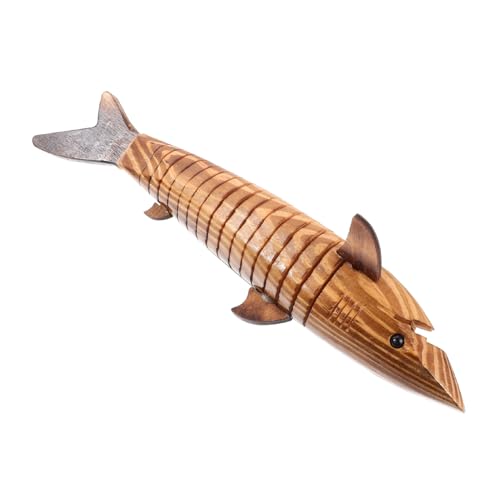 PRETYZOOM 33 cm Großes Hai-Modell Aus Karbonisiertem Holz Tiere Biegbar Hai-Handwerk Haie Fisch Kleine Hai-Dekoration Simulationshai-schmuck Figur Madera Feng Bastelset Holzhai Hölzern PRETYZOOM 33 cm Großes Hai-Modell Aus Karbonisiertem Holz Tiere Biegbar Hai-Handwerk Haie Fisch Kleine Hai-Dekoration Simulationshai-schmuck Figur Madera Feng Bastelset Holzhai Hölzern von PRETYZOOM