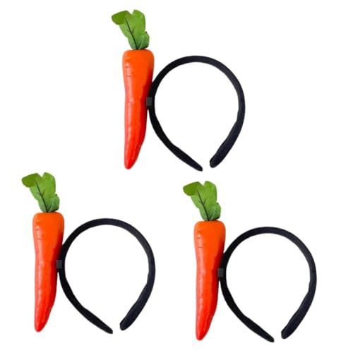 PRETYZOOM 3stücke Carrot Headband Lustiges Cosplay Accessoire Für Ostern Und Partys Elastischer -haarreif Für Foto-requisiten Und Kreative Kostüme PRETYZOOM 3stücke Carrot Headband Lustiges Cosplay Accessoire Für Ostern Und Partys Elastischer -haarreif Für Foto-requisiten Und Kreative Kostüme von PRETYZOOM