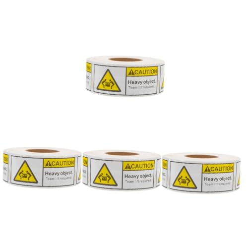 PRETYZOOM 4 Rollen Aufkleber für Übergewicht Punkt Etiketten Umzugskartons Maschine Stöcke klebegewichte bindemittel adhesive Schwerer Team-Lift-Label Team-Lift-Etikett für schwere Pakete PRETYZOOM 4 Rollen Aufkleber für Übergewicht Punkt Etiketten Umzugskartons Maschine Stöcke klebegewichte bindemittel adhesive Schwerer Team-Lift-Label Team-Lift-Etikett für schwere Pakete von PRETYZOOM