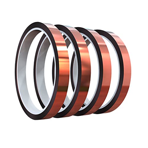 PRETYZOOM 4 Rollen Doppelseitiges Hochtemperatur Klebeband Thermisches Doppelseitiges Klebeband Für Flex Hochtemperatur Klebeband Isolierband Fixierklebeband Beständiges Klebeband PRETYZOOM 4 Rollen Doppelseitiges Hochtemperatur Klebeband Thermisches Doppelseitiges Klebeband Für Flex Hochtemperatur Klebeband Isolierband Fixierklebeband Beständiges Klebeband von PRETYZOOM