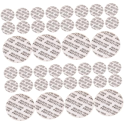 PRETYZOOM 4 Sätze Flaschenverschlüsse Dichtungen Für Einmachgläser Selbstklebende Druckempfindliche Gasket Für Flaschen Gläser Krüge Zum Frischhalten Auslaufen Verhindern 300 Stück * 4 von PRETYZOOM