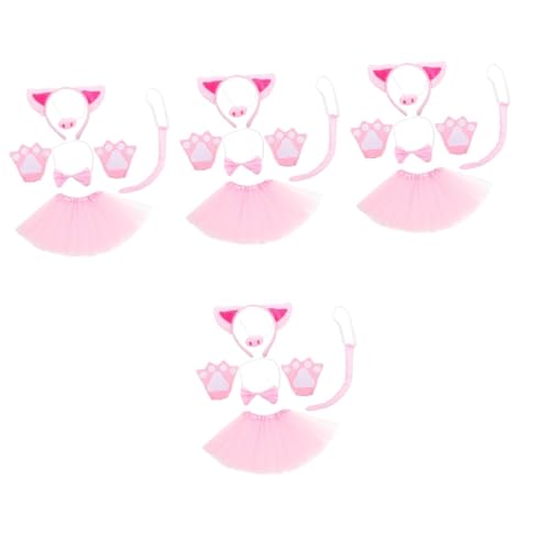 PRETYZOOM 4 Sätze Schweinekostüm-Set Sparschwein für Erwachsene -Stirnband aufblasbares Kostüm für Erwachsene Hühnerkostüm Cartoon-Schweinkostüm Cosplay-Kostüm für Plüsch Rosa PRETYZOOM 4 Sätze Schweinekostüm-Set Sparschwein für Erwachsene -Stirnband aufblasbares Kostüm für Erwachsene Hühnerkostüm Cartoon-Schweinkostüm Cosplay-Kostüm für Plüsch Rosa von PRETYZOOM