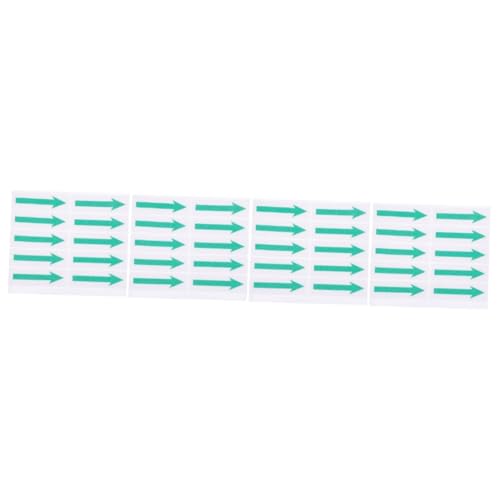 PRETYZOOM 4 Sätze -logo -aufkleber Whiteboard -aufkleber Für Abnehmbare Aufkleber Richtungskleberzeichen Bodenrichtungsaufkleber Pvc Selbstklebend Grün 10 Stück * 4 PRETYZOOM 4 Sätze -logo -aufkleber Whiteboard -aufkleber Für Abnehmbare Aufkleber Richtungskleberzeichen Bodenrichtungsaufkleber Pvc Selbstklebend Grün 10 Stück * 4 von PRETYZOOM