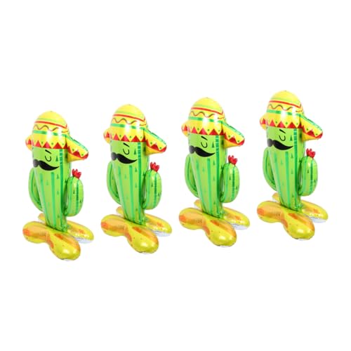 PRETYZOOM 4 Stück Kaktus Ballon Beige Dekorationen hoch tropisch geburtstagsdekoration geburtstagsballon Großer Cactus Ballon Folienballon Luftballons für die Party Aluminiumfolie Green PRETYZOOM 4 Stück Kaktus Ballon Beige Dekorationen hoch tropisch geburtstagsdekoration geburtstagsballon Großer Cactus Ballon Folienballon Luftballons für die Party Aluminiumfolie Green von PRETYZOOM
