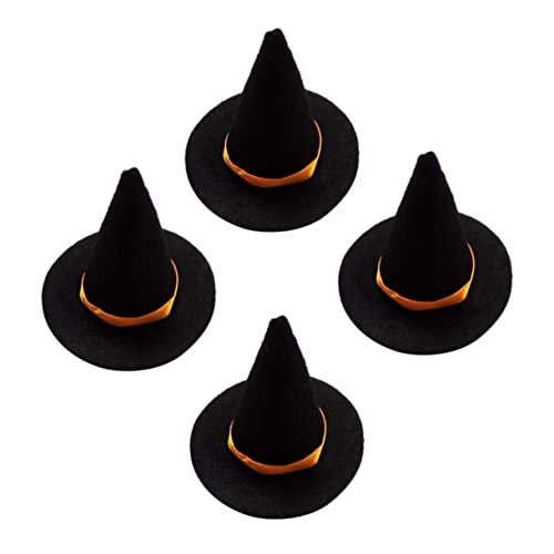PRETYZOOM Halloween-partyzubehör 4er-pack Hüte-set Aus Filz Hexen- für Partys Cosplay Weinflaschen- PRETYZOOM Halloween-partyzubehör 4er-pack Hüte-set Aus Filz Hexen- für Partys Cosplay Weinflaschen- von PRETYZOOM