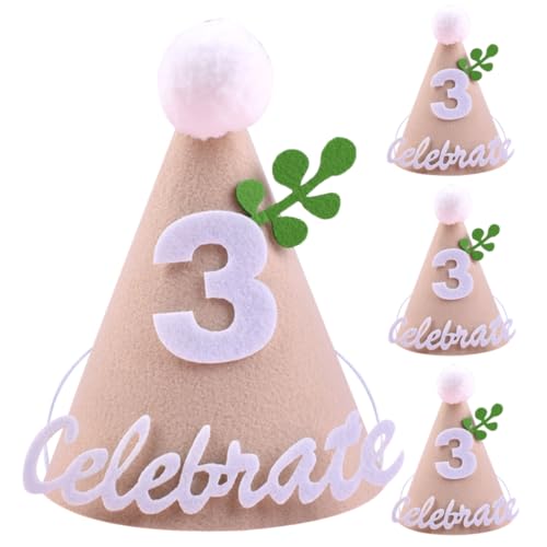 PRETYZOOM 4 Stück Non Woven Partyhut party kinderparty Kleinkinder Sonnenhut Stirnbänder für Kleinkinder käppis für happy birthday tortendeko Kindergeburtstagshut -Partyhut PRETYZOOM 4 Stück Non Woven Partyhut party kinderparty Kleinkinder Sonnenhut Stirnbänder für Kleinkinder käppis für happy birthday tortendeko Kindergeburtstagshut -Partyhut von PRETYZOOM