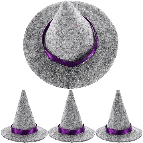 PRETYZOOM 4stücke Miniatur Hexenhüte Graue Partyhüte Für Halloween-weinflaschen-dekoration Kreative Tischgestaltung -requisiten Für Unvergessliche Feiern Und Besondere Anlässe PRETYZOOM 4stücke Miniatur Hexenhüte Graue Partyhüte Für Halloween-weinflaschen-dekoration Kreative Tischgestaltung -requisiten Für Unvergessliche Feiern Und Besondere Anlässe von PRETYZOOM