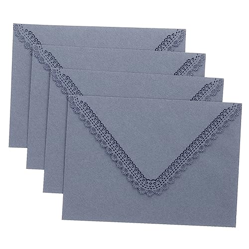 PRETYZOOM 4 Stück zarte Umschläge Kartenumschläge Hochzeit Brautpaar Einladung zur Brautparty briefumschläge Umschläge für Segenskarten Umschläge für Grußkarten Papierstau PRETYZOOM 4 Stück zarte Umschläge Kartenumschläge Hochzeit Brautpaar Einladung zur Brautparty briefumschläge Umschläge für Segenskarten Umschläge für Grußkarten Papierstau von PRETYZOOM