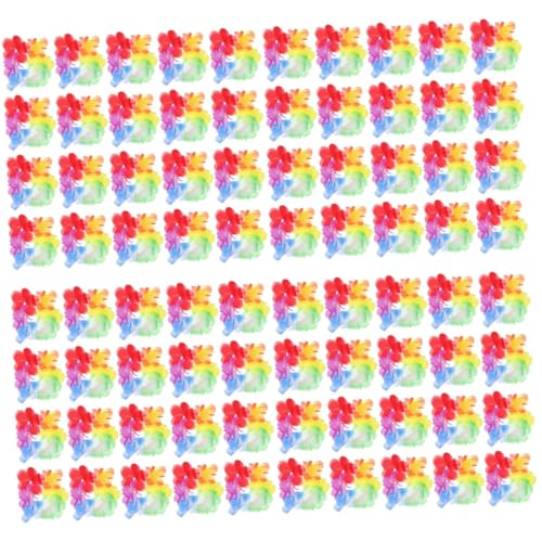 PRETYZOOM 40 Paar Armband Blumen-Konfetti-Dekoration Bulk-Stirnbänder künstliche blüten artificial flower schmücken böhmisches Dekor Handdekor im hawaiianischen Stil Handverzierung Sommer von PRETYZOOM