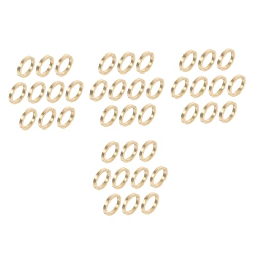PRETYZOOM 40 Stck. Türscharnierdichtung Türschalldämpfer Scharnier-hardware Korrosionsbeständige Unterlegscheiben Reparatursatz Für Türscharniere Diy -tür -hardware Golden Kupfer von PRETYZOOM