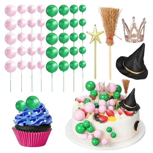 PRETYZOOM 44 Stück Böser Kuchenaufsatz Hexenhut Krone Stern Zauberstab Mini-Ballons Cupcake-Aufsätze Für Geburtstag Halloween Party-Dekorationen Lieferungen PRETYZOOM 44 Stück Böser Kuchenaufsatz Hexenhut Krone Stern Zauberstab Mini-Ballons Cupcake-Aufsätze Für Geburtstag Halloween Party-Dekorationen Lieferungen von PRETYZOOM